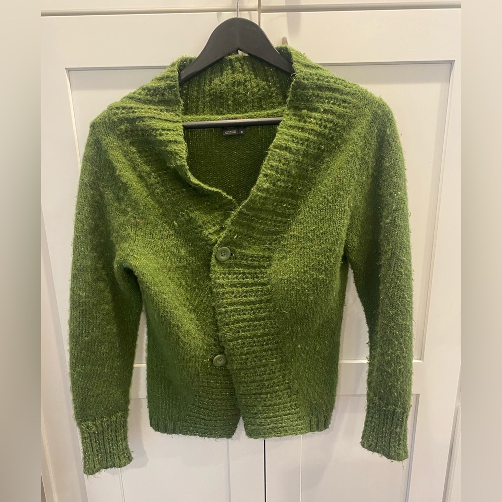 Royal Robbins green cocoon cardigan